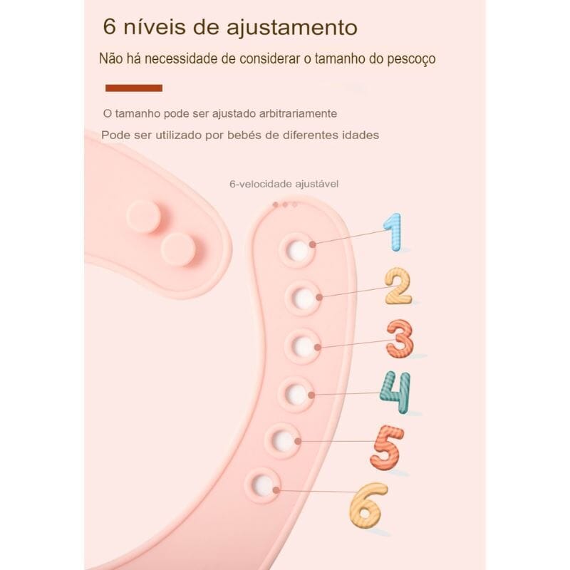 Kit 8 Pçs, Conjunto De Refeição Em Silicone Para Bebê, Prato com Ventosa, 100% Silicone, Babador Com Estampa