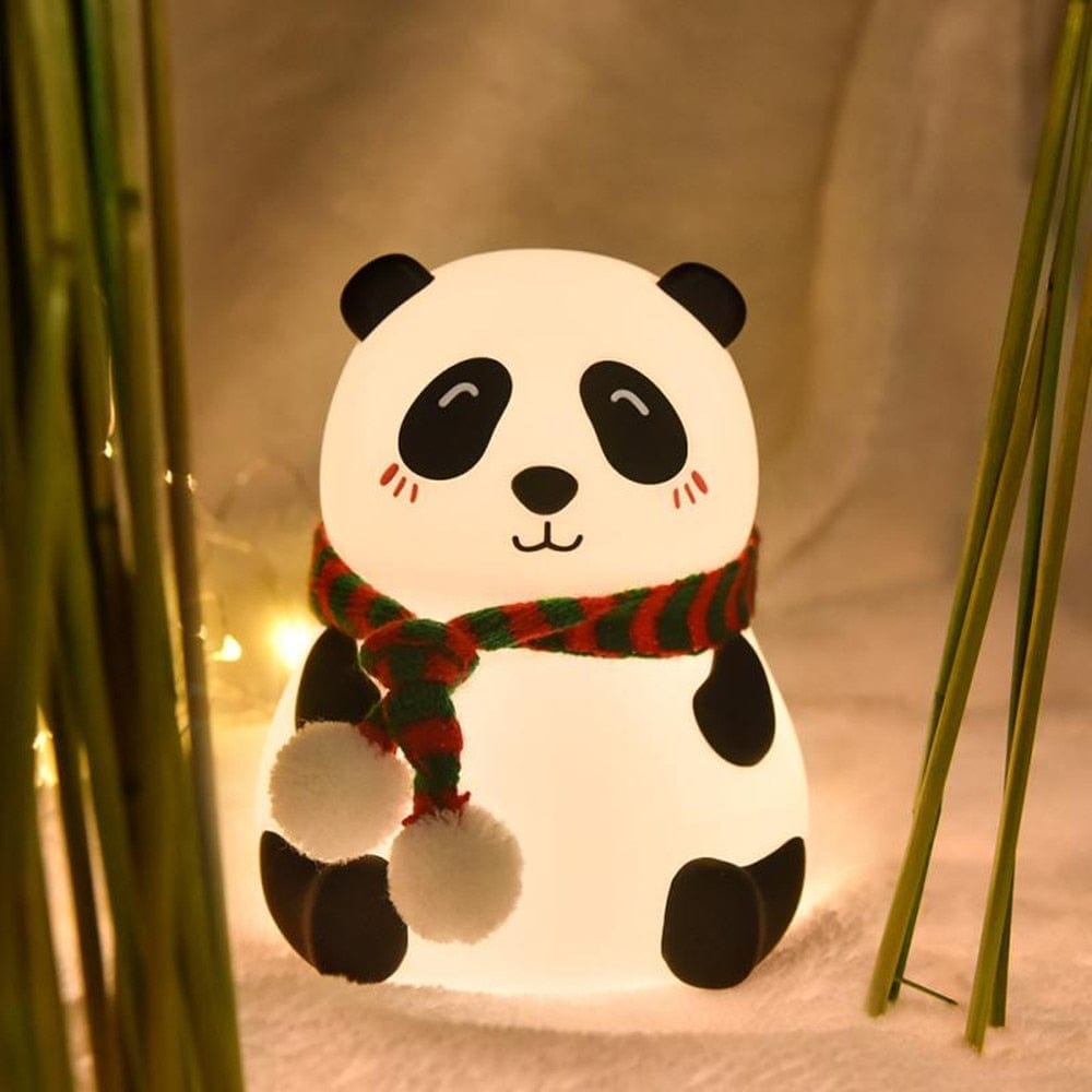 Luminária De Panda Com Led USB Silicone